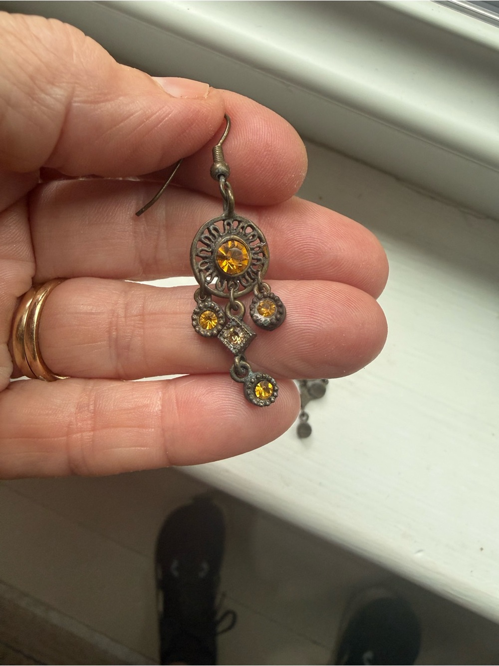 Crystal earrings